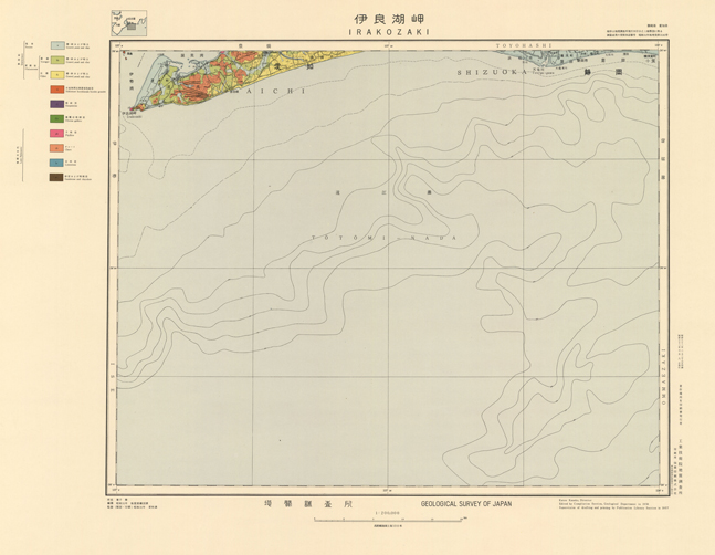 サムネイル画像：地質図面