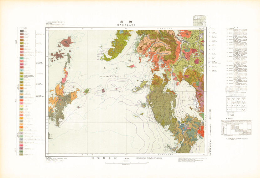 サムネイル画像：地質図面