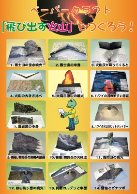 地質の日関連イベント「作って学ぼう!! 工作コーナー」