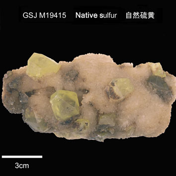 Native sulfur