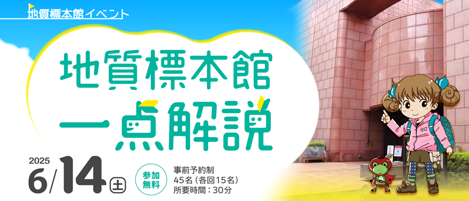 地質標本館 イベント「地質標本館　一点解説」