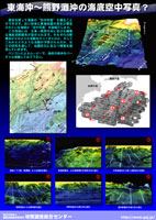 図：東海沖〜熊野灘沖の海底空中写真？