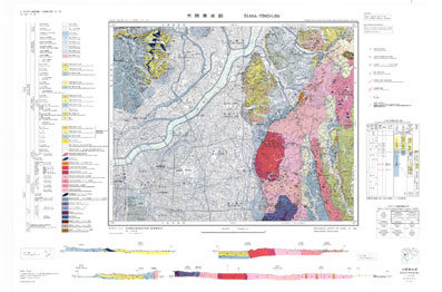 5万分の1地質図幅「大阪東北部」