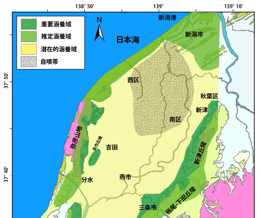 産総研の水文環境図