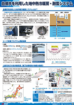 連携企業情報：自噴井を利用した地中熱冷暖房・融雪システム