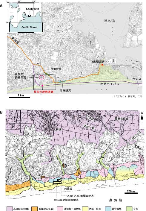 調査地点の概観図